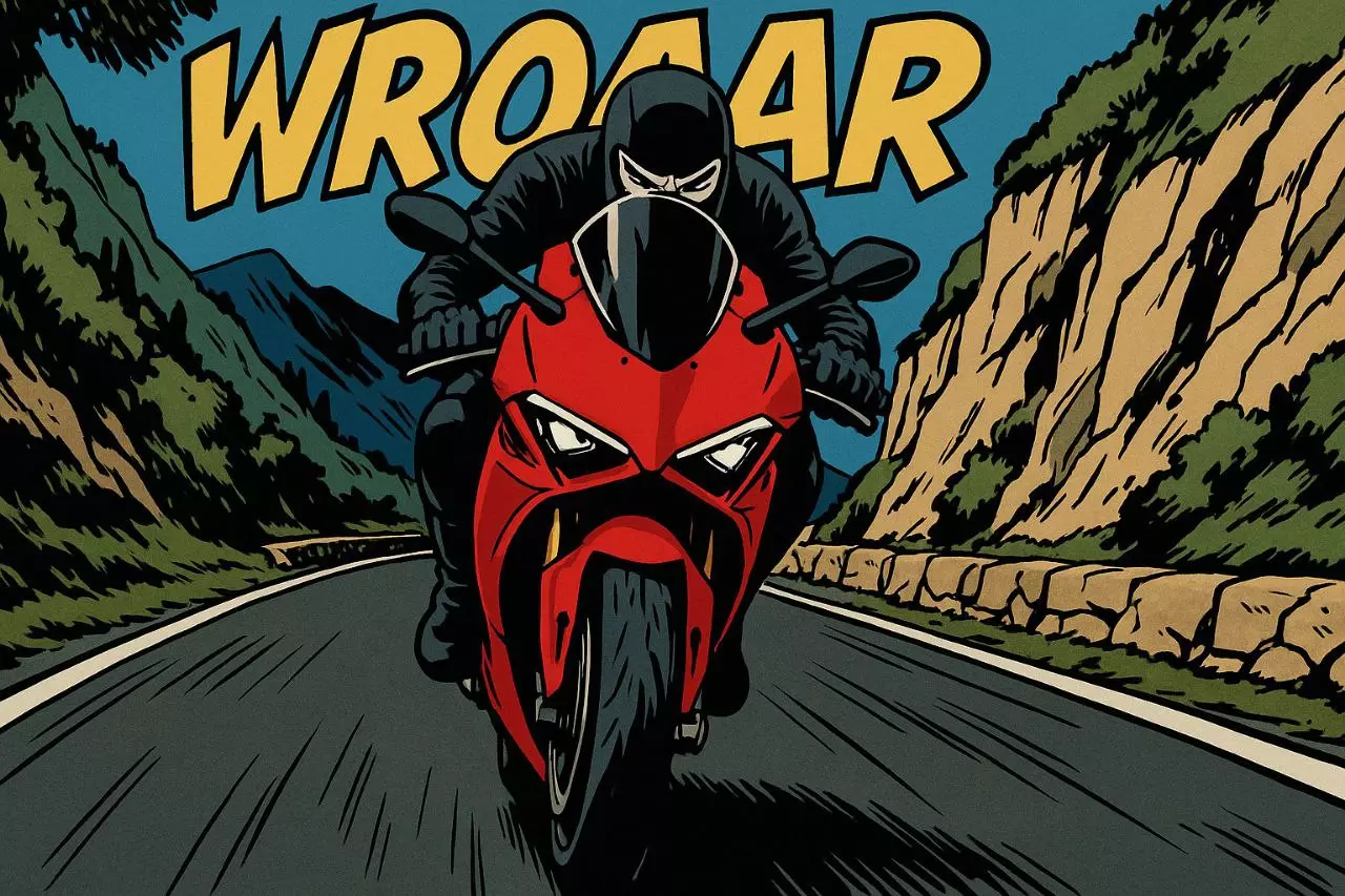 9 luglio 2023: un ricordo sulla strada statale 80, tra ducati e destino