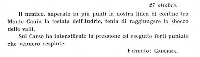 La battaglia di caporetto, cronaca giorno per giorno (24–30 ottobre 1917): cronaca, luoghi e reparti in campo 5 Image 4