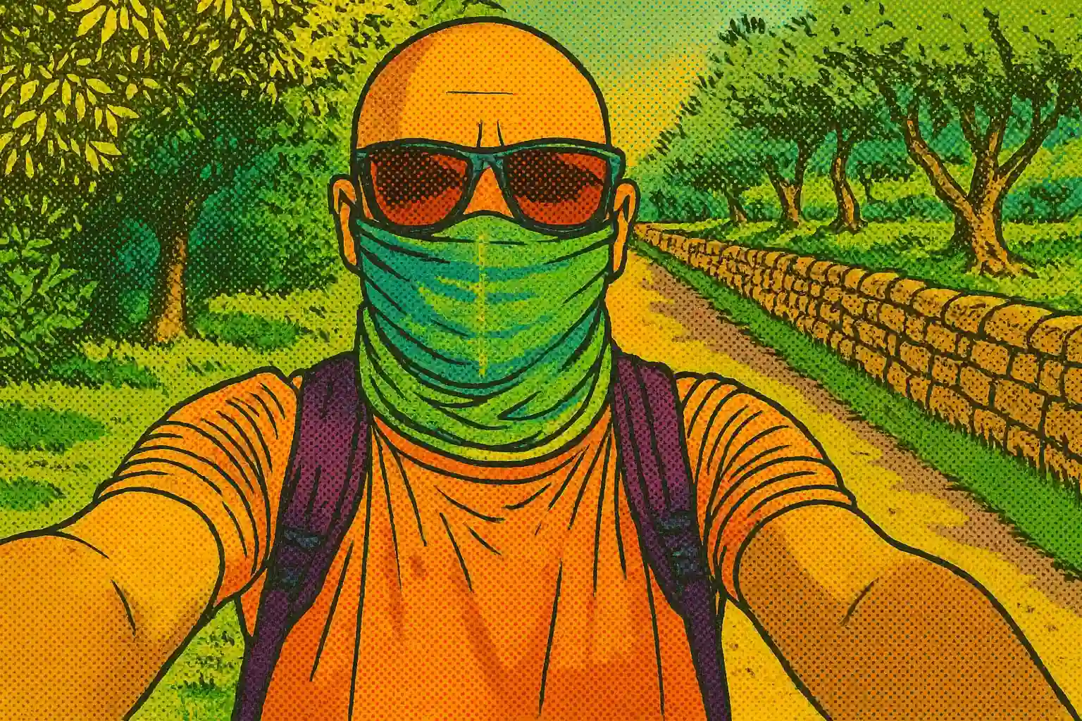 Lo scaldacollo, piccolo talismano del camminatore gentile