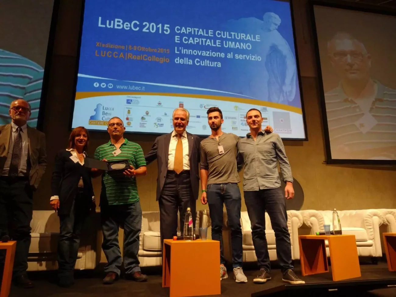 A dieci anni dal creathon di lucca: un viaggio tra innovazione, turismo e resilienza 9 Premiazione creathon 2015 camera di commercio lucca
