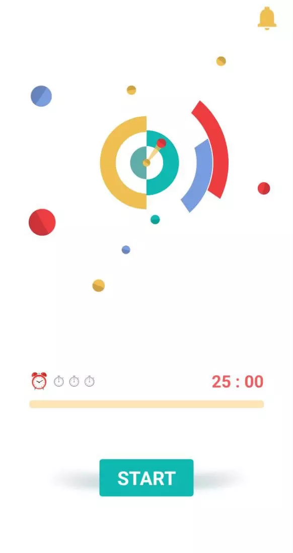 Le migliori pomodoro app per android (e perché alla fine conta altro) 2 Timer pomodoro su smartphone con interfaccia circolare e countdown attivo nell’app pomodoro app, visualizzazione del tempo rimanente e pulsante di avvio su sfondo scuro, esempio di tecnica pomodoro su android. Immagine generata da ai, a cura di fabrizio gabrielli, seo expert, ceo & founder di agenzia seo pistakkio.
